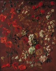 Étude de fleurs, 1720